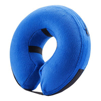 HKM-0483005 Inflatable Cotton Pet Collar - Adjustable Neck Sizes for Comfort and Support