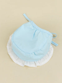 HKM-0483389 Pet Blue Maid Dress & Hat Set for Cats and Dogs in Multiple Sizes