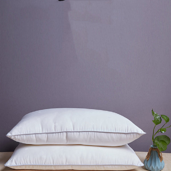 HKM-048339 Extra Soft Silk Medium Low Profile Pillow - 48x74cm, Regenerated Cellulose Fiber Filling