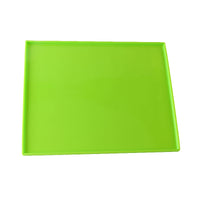 HKM-0484797 Silicone Pet Placemat - Waterproof, Non-Slip Design with Raised Edges for Easy Cleanup