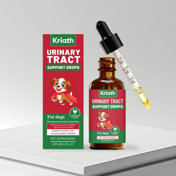 HKM-0486845 Herbal Urinary Relief Drops for Dogs - Natural Ingredients for Comfort