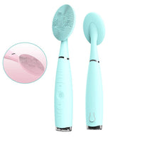 HKM-048787 Rechargeable Silicone Facial Cleansing Device with Deep Cleaning Vibration Technology, Waterproof Design, and Comfortable Grip