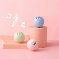 HKM-0488381 Self-Hi Music Ball Toy for Cats - Interactive Sound and Bites in Blue, Pink, and Green