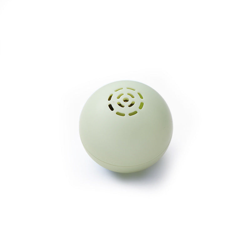 HKM-0488381 Self-Hi Music Ball Toy for Cats - Interactive Sound and Bites in Blue, Pink, and Green