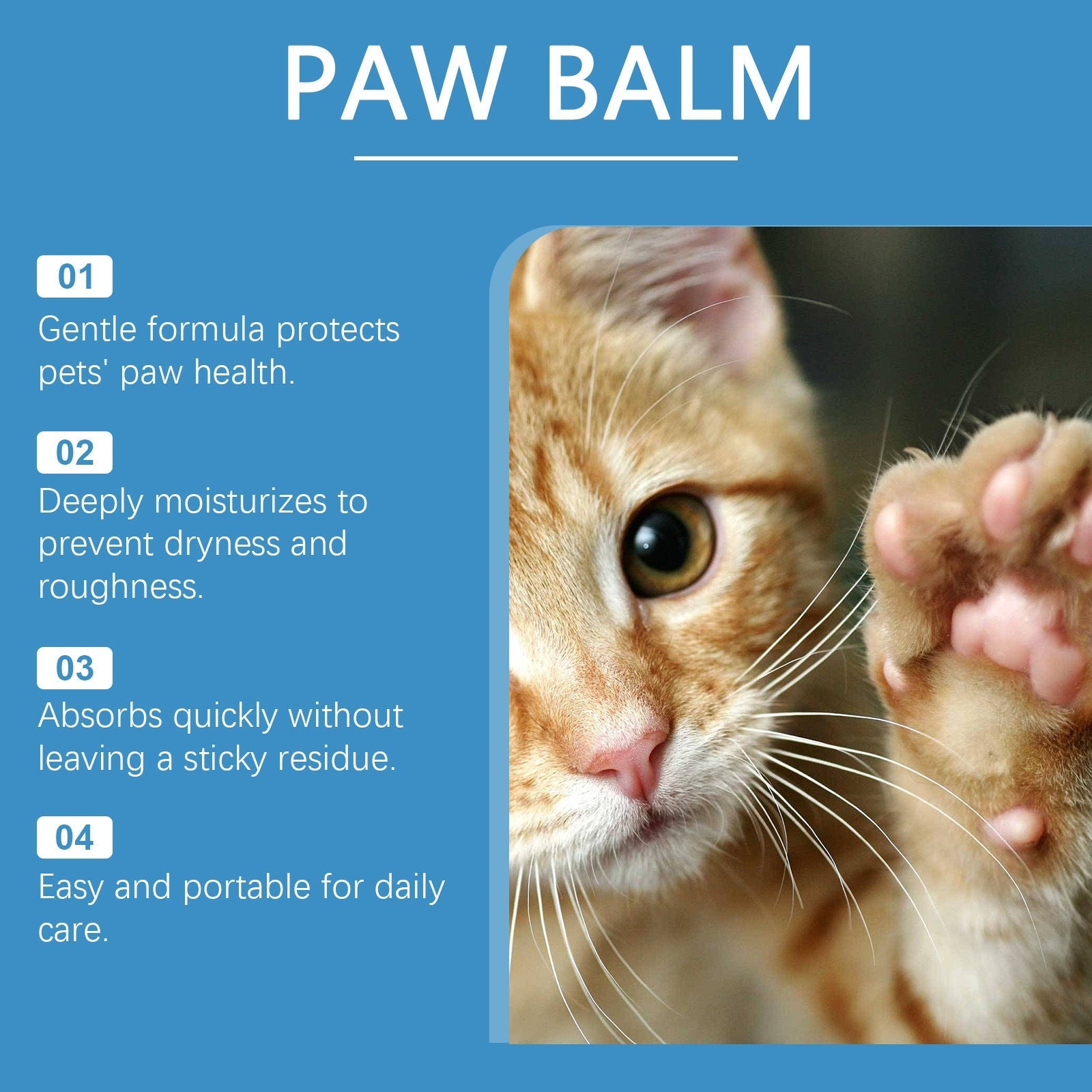 HKM-0488637 Pet Foot Care Moisturizing Cream for Paw Maintenance ¨C 30g