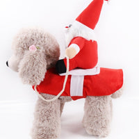 HKM-0490941 Reversible Winter Coat for Dogs and Cats - Soft Cotton Pet Apparel for Holiday Seasons