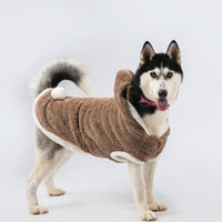 HKM-0491197 Cotton Dog Jacket for Large and Medium Breeds in Blue, Red, and Patterns
