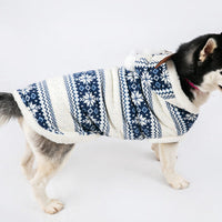 HKM-0491197 Cotton Dog Jacket for Large and Medium Breeds in Blue, Red, and Patterns