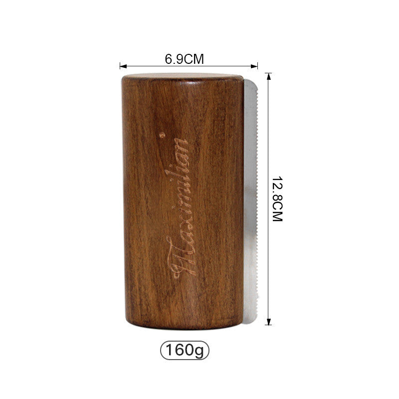 HKM-0492349 Antique Solid Wood Pet Comb for Cats and Dogs - Double-Sided Open Knot and Needle Design