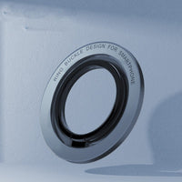 HKM-049235 Magnetic Zinc Alloy Mobile Phone Retaining Ring - Compact Design in Black, Silver, or Blue