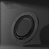 HKM-049235 Magnetic Zinc Alloy Mobile Phone Retaining Ring - Compact Design in Black, Silver, or Blue
