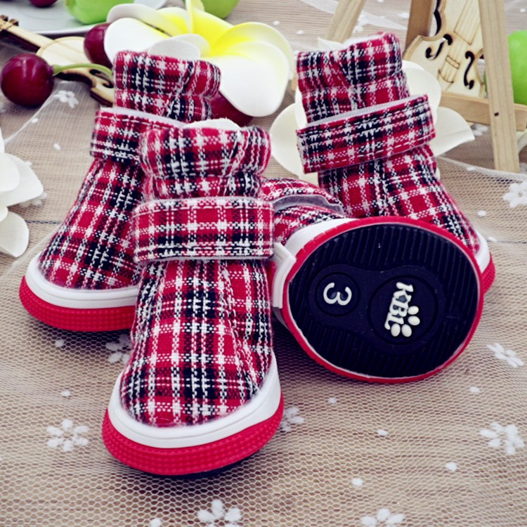 HKM-0493373 Breathable Sports Shoes for Dogs - Available in Pink, Red, Blue, Sizes 1-5