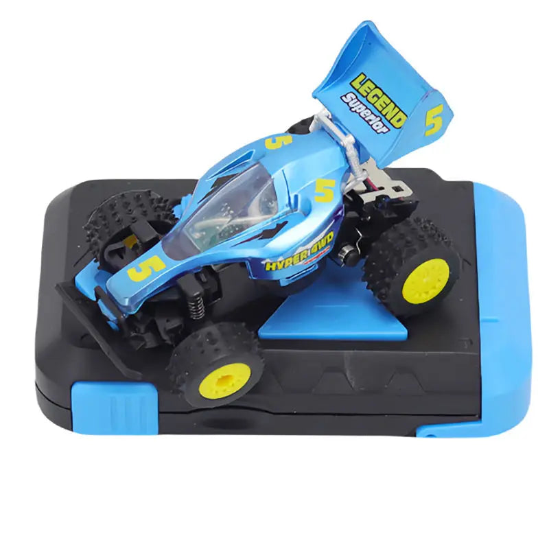 HKM-049491 1:64 Scale Mini RC Buggy Off-Road Remote Control Car, 5-Channel, 2.4G, Ready-to-Go