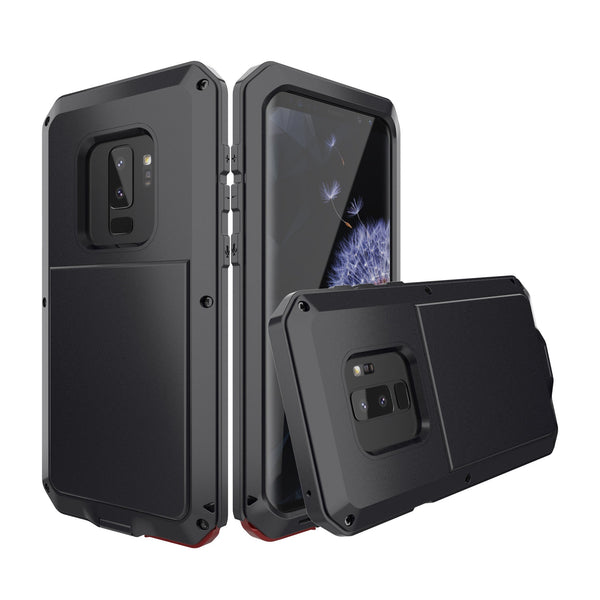 HKM-049619 Mitywah Metal Protective Case for Samsung S9, S9+, S8, S8+, S7, S7 Edge - Waterproof and Drop-Resistant