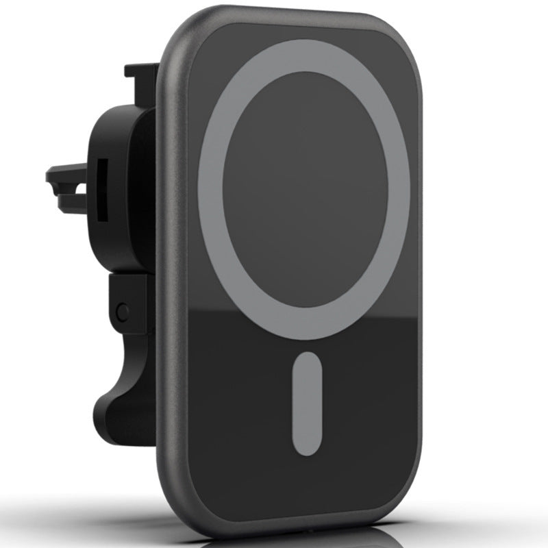HKM-049747 15W Wireless Car Charger with Magnetic Phone Holder and USB Interface