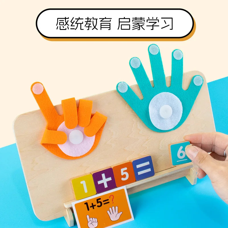 HKM-049811 Montessori Digital Teaching Aids for Kindergarten - Math and Cognitive Learning Toys