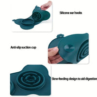 HKM-0498493 Anti-Slip Silicone Pet Feeding Lick Mat for Cat and Dog Anxiety Relief Training