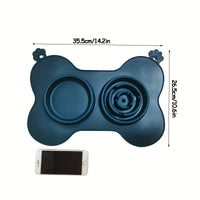 HKM-0498493 Anti-Slip Silicone Pet Feeding Lick Mat for Cat and Dog Anxiety Relief Training