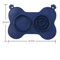 HKM-0498493 Anti-Slip Silicone Pet Feeding Lick Mat for Cat and Dog Anxiety Relief Training