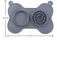 HKM-0498493 Anti-Slip Silicone Pet Feeding Lick Mat for Cat and Dog Anxiety Relief Training