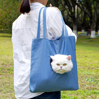 HKM-0498749 Portable Canvas Cat and Dog Diaper Shoulder Bag - Various Patterns Available