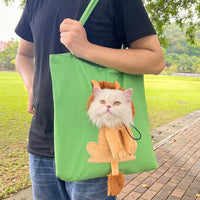 HKM-0498749 Portable Canvas Cat and Dog Diaper Shoulder Bag - Various Patterns Available