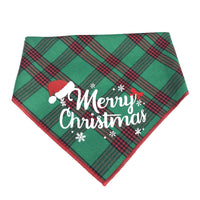HKM-0499901 Pet Christmas Hat and Bow Tie Set - Winter Holiday Outfit for Dogs and Cats