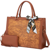 HKM-050067 Large Travel Laptop Tote Bag for Women - Multi-Functional Shoulder Handbag and Briefcase