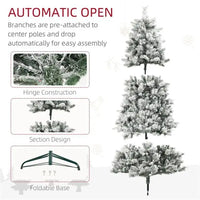 HKM-050131 7.5ft Christmas Tree for Joyful Holiday Decor - Model D0100HAYF87D0102HQN63W
