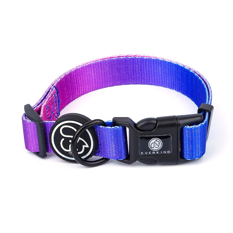 HKM-0501565 I Shaped Chest Strap Dog Collar and Leash Set in Various Colors