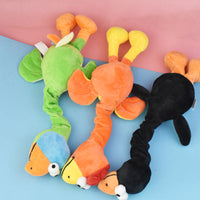 HKM-0501949 Bite-Resistant Plush Dog Toy with Sound – Ideal for Molar Health and Playtime 30x15cm