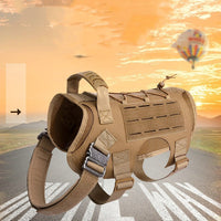 HKM-050195 Outdoor Dog Coat Vest - Waterproof Nylon in Various Colors with Accessory Pack