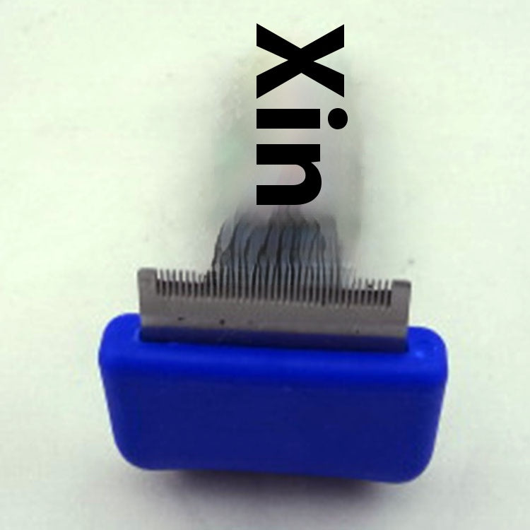 HKM-0503869 Dog Hair Removal Comb in Stainless Steel - Small, Medium, and Large Sizes Available