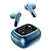 HKM-050835 TWS In-Ear Headset with Smart Touch Screen, Bluetooth Connectivity, LED Battery Indicator