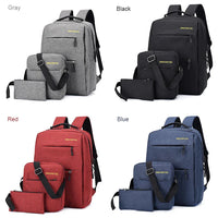 HKM-050899 15.6 Inch USB Charging Laptop Backpack with Fashionable Design and Multiple Compartments
