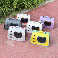 HKM-0510269 Portable Large Capacity Crossbody Pet Bag - Breathable Oxford Cloth in Various Colors