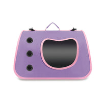 HKM-0510269 Portable Large Capacity Crossbody Pet Bag - Breathable Oxford Cloth in Various Colors