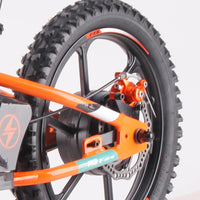 HKM-051091 16-Inch Electric Balance Bike for Kids with Steel Fork and 350W Motor