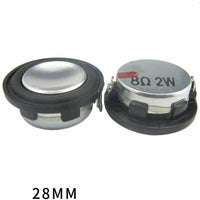 HKM-051155 Full Range 2W Round Speaker with Paper Cone Diaphragm - High Fidelity Sound Quality