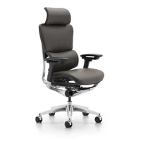 HKM-051283 Ergonomic Executive Office Chair with PU Leather and Mesh for Comfort and Support