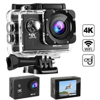 HKM-051347 4K Waterproof Action Camera for Outdoor Sports and Diving Activities