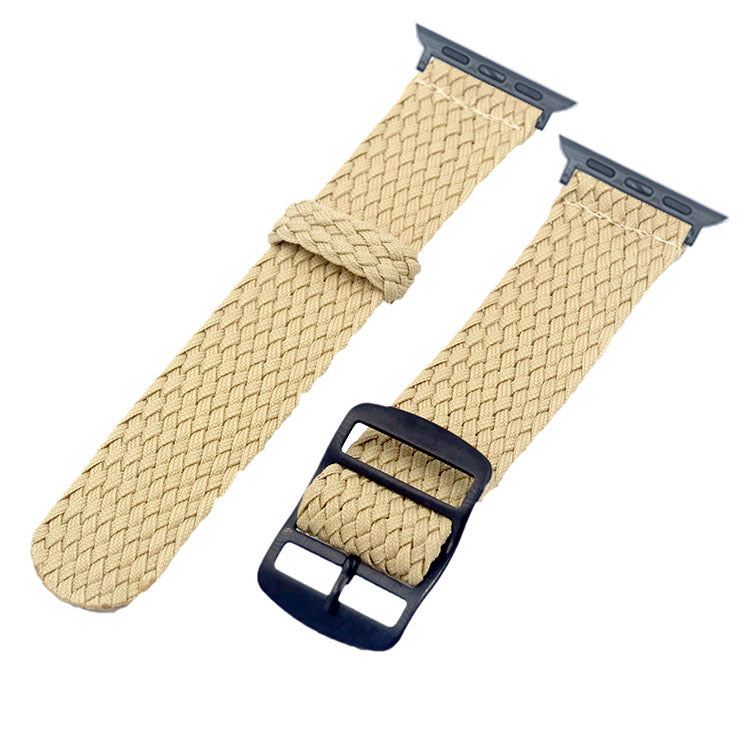 HKM-051347 Belem Perlon Mesh Nylon Strap for Apple Watch - Breathable and Comfortable Design