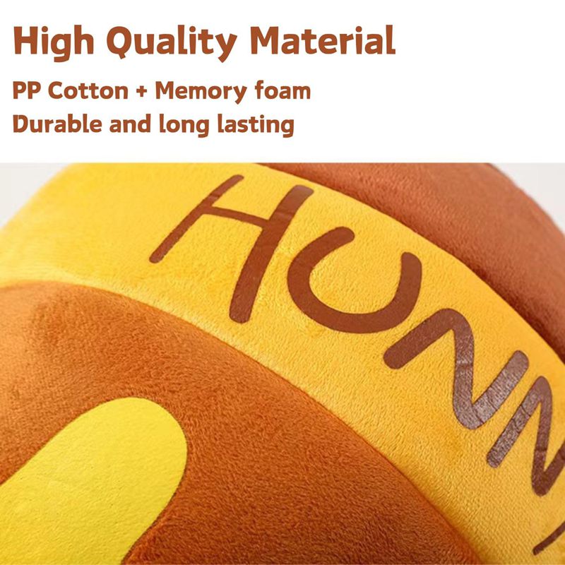 HKM-0513853 Cozy Honey Pot Cat Bed with Memory Foam Cushion, Plush Pet Cave for Small Cats
