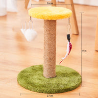 HKM-0513981 Durable Sisal Cat Scratcher with Various Styles for Kittens and Adult Cats