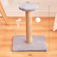 HKM-0513981 Durable Sisal Cat Scratcher with Various Styles for Kittens and Adult Cats