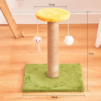HKM-0513981 Durable Sisal Cat Scratcher with Various Styles for Kittens and Adult Cats
