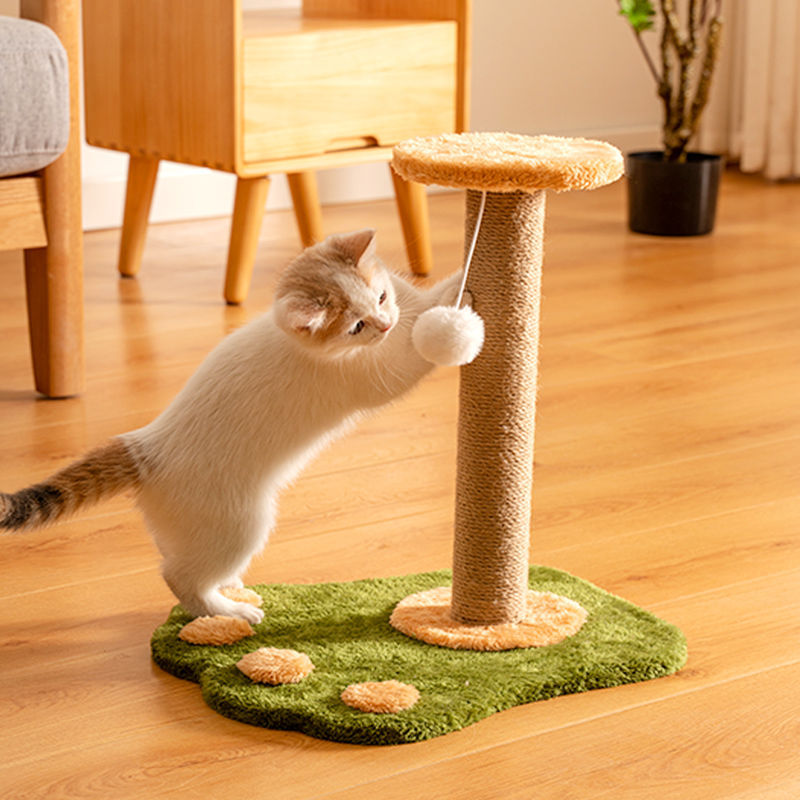HKM-0513981 Durable Sisal Cat Scratcher with Various Styles for Kittens and Adult Cats