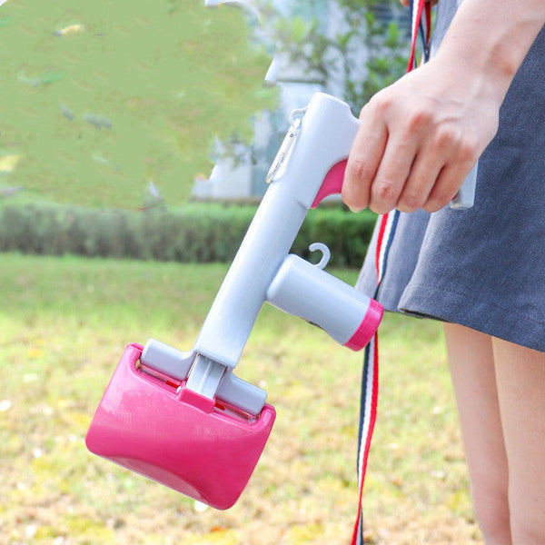 HKM-0517565 Versatile Portable Toilet Picker for Cats and Dogs - Durable Plastic in Multiple Colors