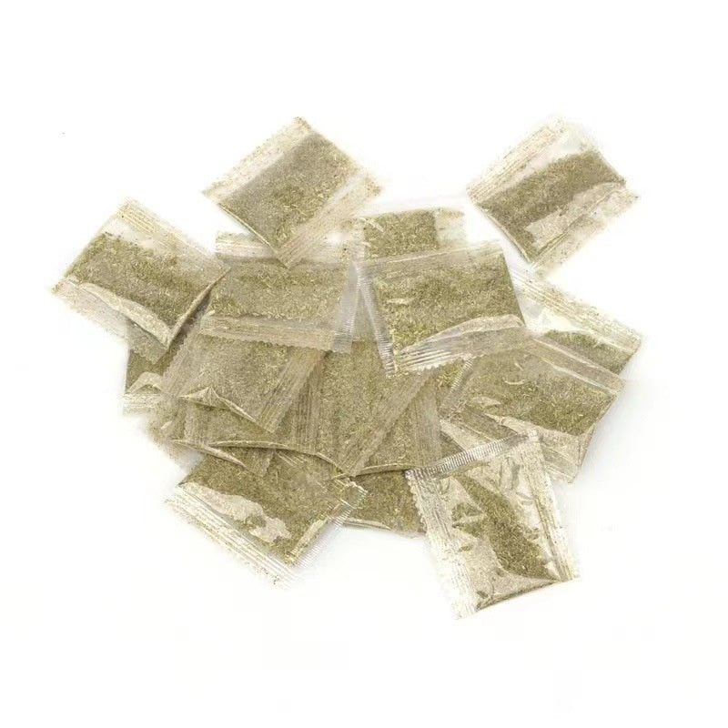 HKM-0519613 Catnip Mint Powder for Hairball Relief and Oral Hygiene for Cats - 1g Bag