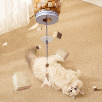 HKM-0519741 Interactive Cat Food Dispensing Toy for Learning and Play